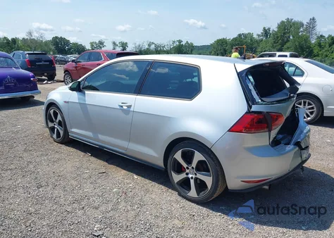 2015 Volkswagen Golf Gti 2.0T S 2-Door from USA, damaged, VIN 3VWTT7AU0FM061981